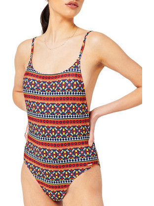 Superdry Ολόσωμο Μαγιό Πολύχρωμο W3010274A-7AT