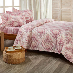 WhiteEgg Σετ Σεντόνια King Size Βαμβακερά 270x280 Romance R036/1