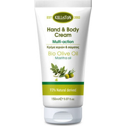 Kalliston Bio Olive & Mastic Hand & Body Ενυδατική Κρέμα Σώματος 50ml