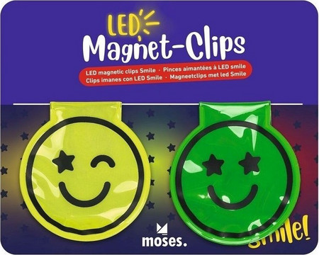 Μαγνητικά Κλίπ Led Smile Ρούχα-Εξοπλισμό (M26250)