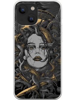 Θήκη Medussa iPhone 13 mini Flexible TPU (Διάφανη Σιλικόνη)