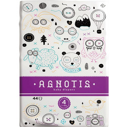 Agnotis Baby Diapers Πάνες No4 7-18Kg 44τμχ