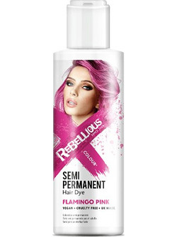 PaintGlow Rebelious Colours Flamingo Pink Ημιμόνιμη Βαφή Μαλλιών 100ml