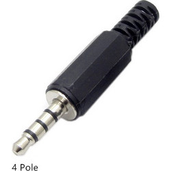 ΚΑΡΦΙ JACK 3.5mm 4 ΕΠΑΦΩΝ