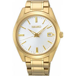 Seiko Conceptual Ανδρικό Ρολόι με Χρυσό Μεταλλικό Μπρασελέ SUR314P1