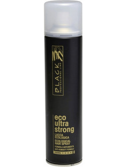 Parisienne Black Eco Ultra Strong Ecological Λακ Μαλλιών Δυνατό Κράτημα 400ml
