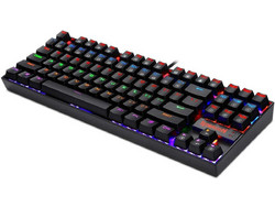 Redragon Kumara K552 Gaming Πληκτρολόγιο TenKeyLess με Custom Blue Διακόπτες RGB Black