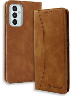 Bodycell PU Leather Book Brown (Samsung Galaxy M23)