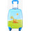 Bartuggi 718-122606 Dino Παιδική Βαλίτσα Καμπίνας 45x30x20cm με 4 Ρόδες Γαλάζια