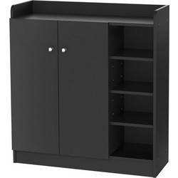 HOMCOM Παπουτσοθήκη Ξύλινη 83x30x90cm 02-0622