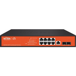 Wi-Tek WI-PCMS310GF Managed L2 Switch με 8 Θύρες Ethernet 1Gbps και 2 SFP Θύρες