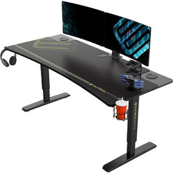 Eureka Gaming Γραφείο Πλαστικό 168x125x70cm ERK-IM6301-BK