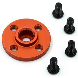 25T Metal Servo Disc For MG995/996 Red