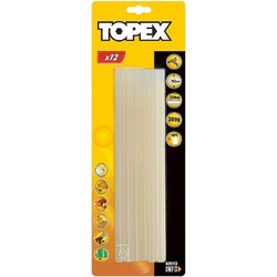 Κολλα θερμοκολλητικων 12τεμ. 11.2mm TOPEX 42E113 130402