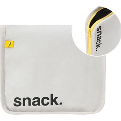 Fluf Υφασμάτινη Θήκη Φαγητού Zip Snack Yellow