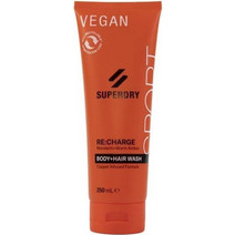 Superdry Sport RE Charge Body & Hair Wash Σαμπουάν & Αφρόλουτρο 250ml