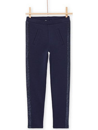 ΠαιδικόΠαντελόνι για Κορίτσια Navy Glitter ΣΚΟΥΡΟ ΜΠΛΕ