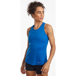 Saucony Stopwatch Singlet Tanktop Γυναικείο Αθλητικό T-Shirt Royal Blue SAW800290-DRB