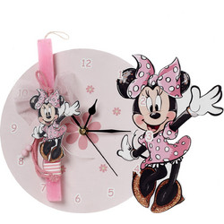 Bellissimo Λαμπάδα Ρολόι Minnie