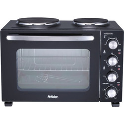Hobby HEO-40370 Ηλεκτρικό Φουρνάκι 35lt με 2 Εστίες