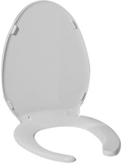 Ponte Giulio 130 Series B41-DEO-26 Καπάκι Λεκάνης Οβάλ Πλαστικό Λευκό