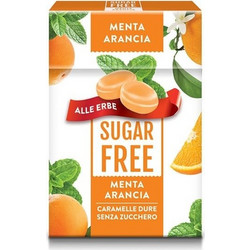 Serra Sugar Free Καραμέλες Πορτοκάλι Μέντα 50gr