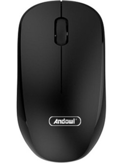 Andowl QM68 Ασύρματο Ποντίκι Black