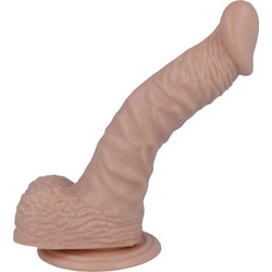 Intense Mr Intense 18 Ρεαλιστικό Dildo με Βεντούζα & Όρχεις 19.8cm Flesh