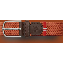 La Boucle St-Moritz Ανδρική Ζώνη Πλεκτή Cinnamon B10-100565