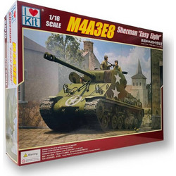 I love kit M4A3E8 Sherman Easy Eight Συναρμολογούμενο Πλαστικό Μοντέλο Τανκ 1:16