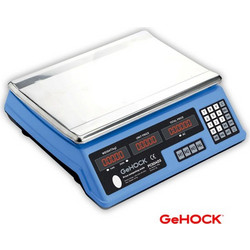 Ψηφιακή Επιτραπέζια Ζυγαριά Έως 40kg Μπλε 60-PCS0403 GeHOCK