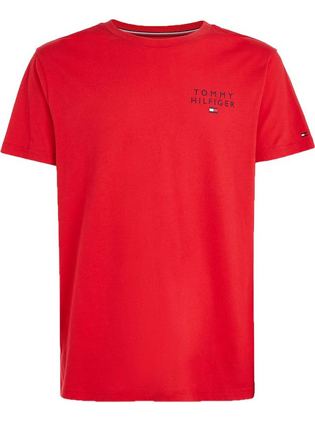 Ανδρικό T-Shirt Embroidery Logo Tommy Hilfiger UM0UM02916-XLG Κόκκινο