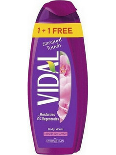 Vidal Sensual Touch Bath Αφρόλουτρο σε Gel 2x750ml