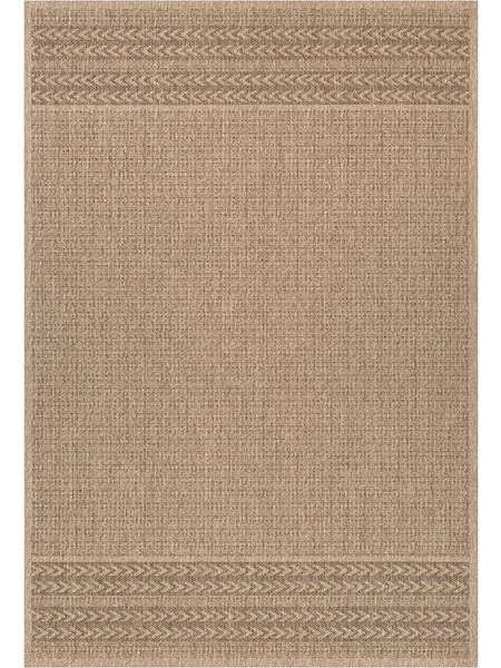 New Plan Ethnik Χαλί Ορθογώνιο Καλοκαιρινό Ψάθινο 160x230cm 20364C Brown-Caramel Beige