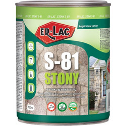 ER-LAC S-81 Stony Βερνίκι Επιφάνειας Πέτρας Διάφανο 0.75lt