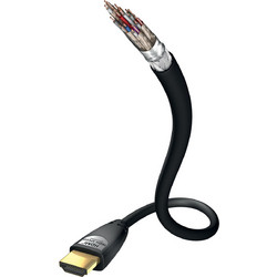 Inakustik Καλώδιο HDMI 2.0 HDMI Male to HDMI Male 5m Black 00324550