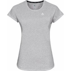 Odlo Run Easy Γυναικείο Αθλητικό T-Shirt Γκρι 312701