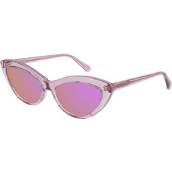 Stella McCartney OSC0187S 010 Γυναικεία Γυαλιά Ηλίου Cat Eye Κοκάλινα Ροζ με Ροζ Φακό