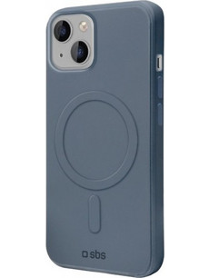 SBS Smooth Mag Back Cover Blue (iPhone 14 Plus)