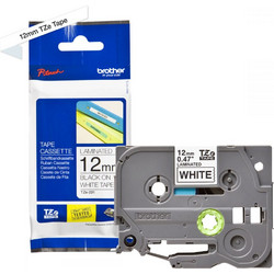 Labelling Tape Cassette Brother TZE-231 12mm Black On White Tape