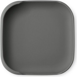 Interbaby Αντιολισθητικό Πιάτο Σιλικόνης Petrol Grey SI005-76