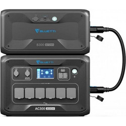 ΓΕΝΝΗΤΡΙΑ ΜΠΑΤΑΡΙΑΣ BLUETTI AC300 + B300 Home Battery Backup - BLUETTI