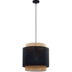 TK Lighting Boho 6542 Κρεμαστό Φωτιστικό Οροφής E27 Μαύρο