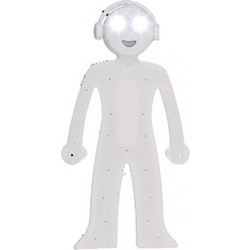 Φως Διαβάσματος Led Reading Light - Stand Men Body 2 in 1 white