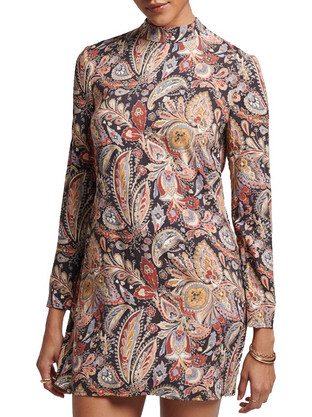 Superdry Studios Mock Neck Mini Φόρεμα W8011174A-7ZW