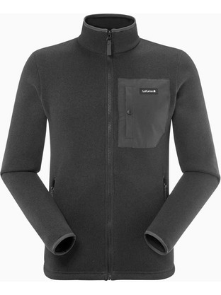 Lafuma Galati F- Ανδρική Ζακέτα Fleece με Φερμουάρ Μαύρη LFV12138-7085