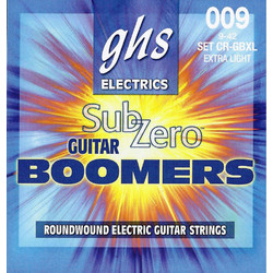 GHS CR-GBXL SubZero Σετ 6 Χορδές Ηλεκτρικής Κιθάρας Nickel Plated Steel 9-42" Extra Light Tension