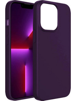 Back Cover Silicone Soft Purple (iPhone 14 Plus )