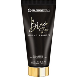 SuperTan Black Star Collagen & Bronzers Blend Self Tan Κρέμα Dark Σώματος 150ml