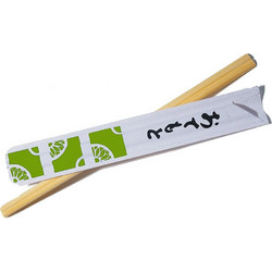 ΜΠΑΧΑΡΑΔΙΚΟ Bamboo Chop Sticks (Ξυλάκια) Japanese Style 21cm 5 ζεύγη
